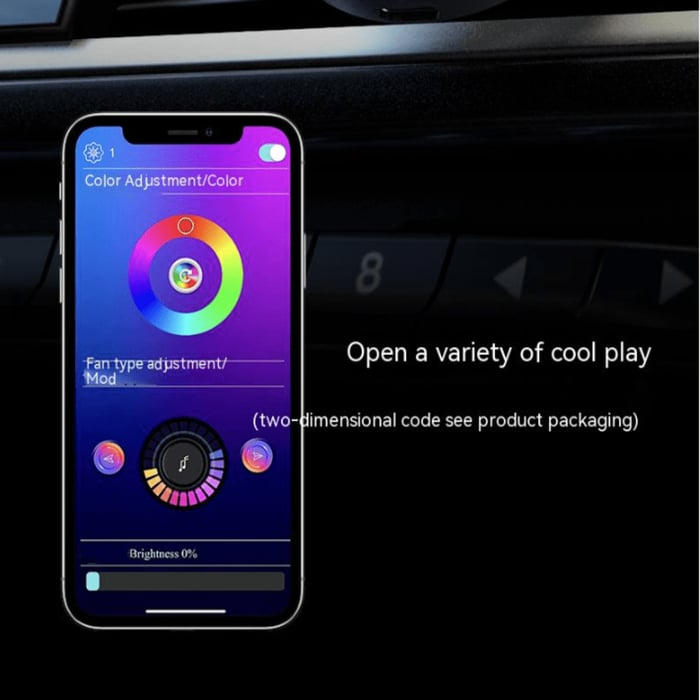 Auto Sound Pickup Licht | Tragbares RGB Vergnügen unterwegs | Karnz