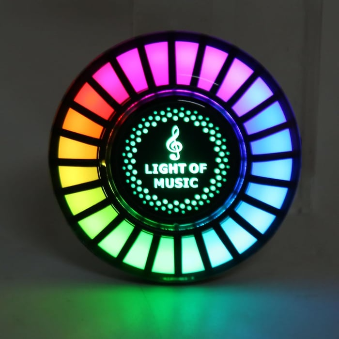 Auto Sound Pickup Licht | Tragbares RGB Vergnügen unterwegs | Karnz