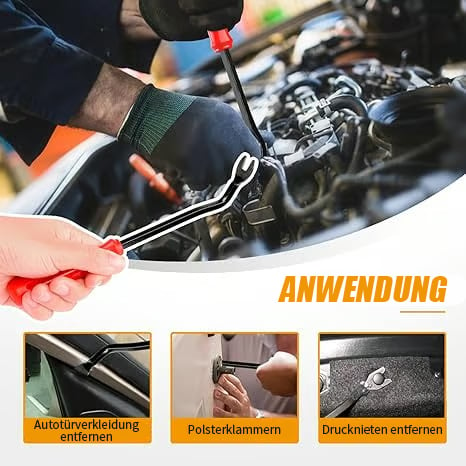 Universelles Montageset | Automobilmontageclips & Montageentferner | Karnz