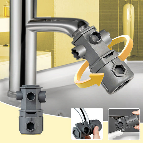 All-in-One Wasserhahn-Schlüssel-Werkzeugset | Kompakte Lösung für Sanitärinstallationen | Karnz