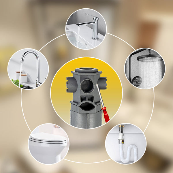 All-in-One Wasserhahn-Schlüssel-Werkzeugset | Kompakte Lösung für Sanitärinstallationen | Karnz