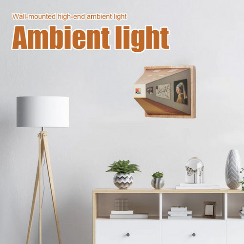 3D-Naked Eye Vision Wandlampe | Atemberaubende Wandambiente | Karnz