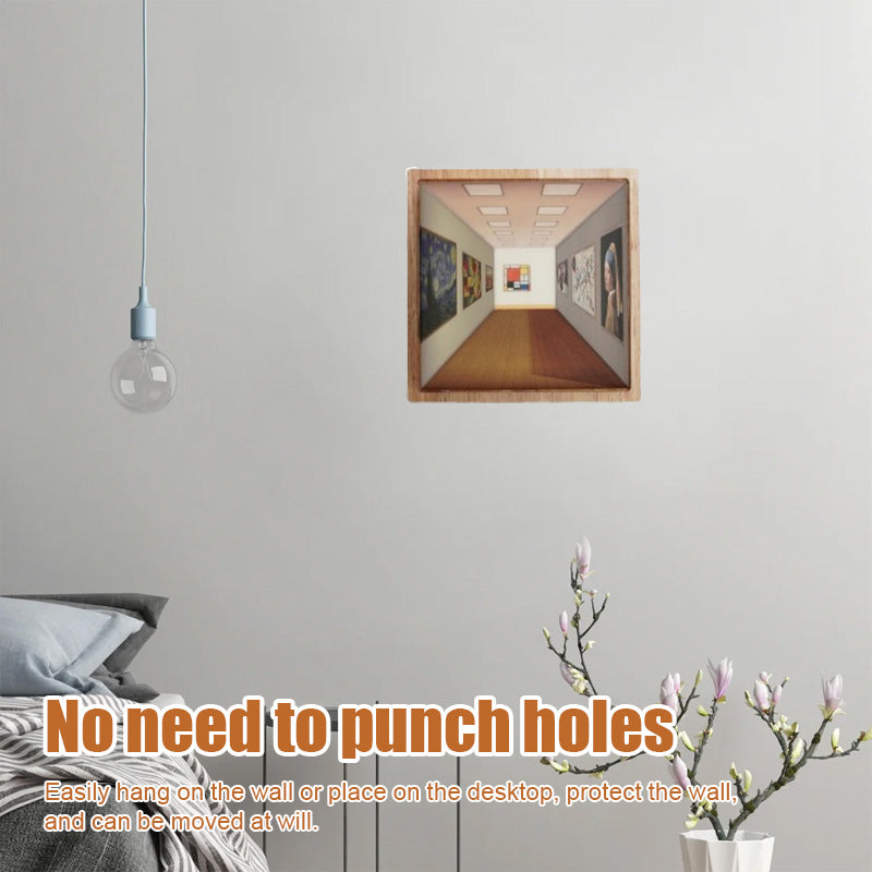 3D-Naked Eye Vision Wandlampe | Atemberaubende Wandambiente | Karnz