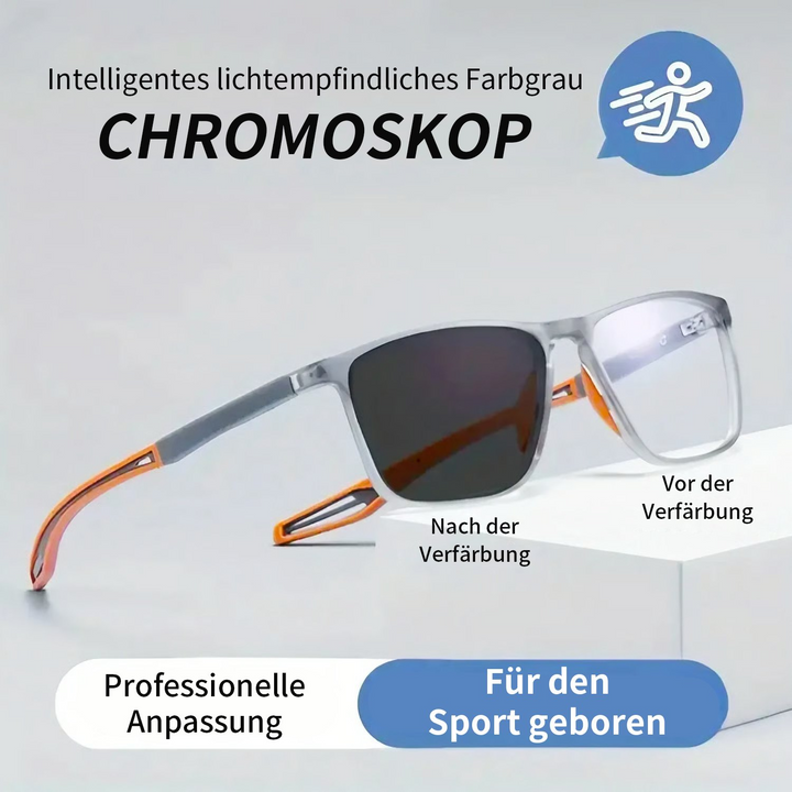Phototrope Bifokalbrille | Stylische adaptive Linsen | Karnz