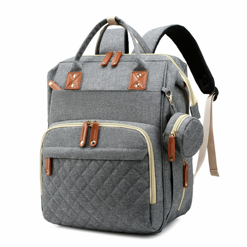 2-in-1-Baby-Wickelrucksack | Eingebautes Wickelbett | Karnz