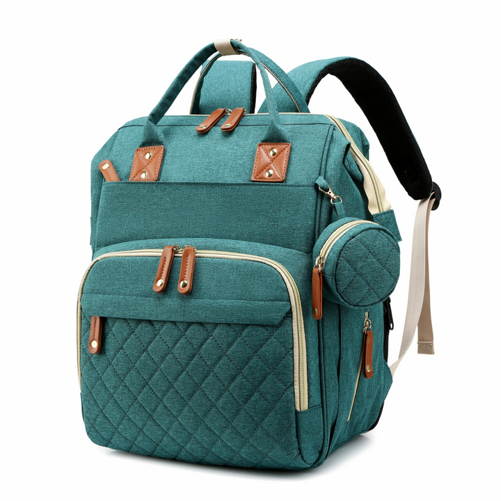 2-in-1-Baby-Wickelrucksack | Eingebautes Wickelbett | Karnz