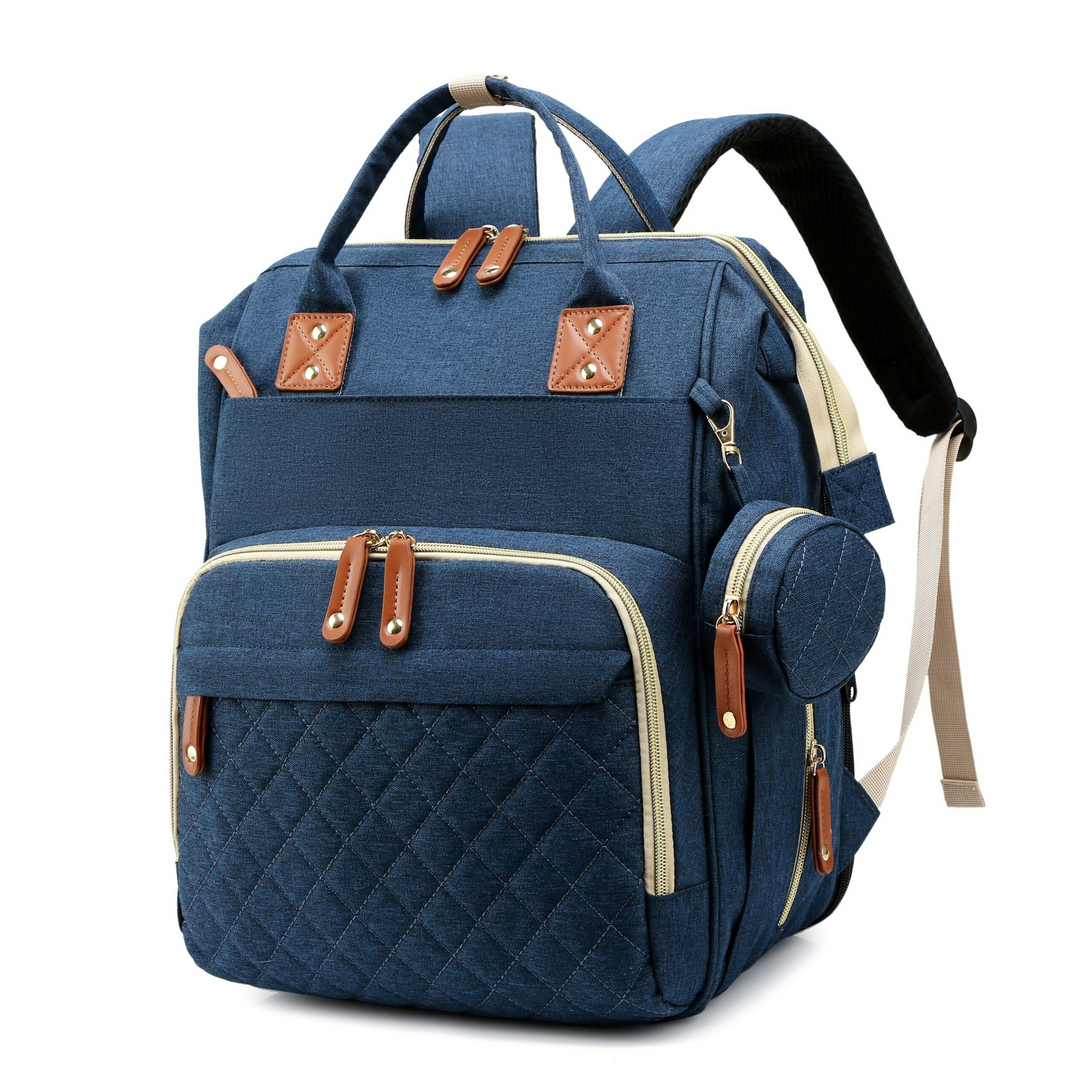 2-in-1-Baby-Wickelrucksack | Eingebautes Wickelbett | Karnz