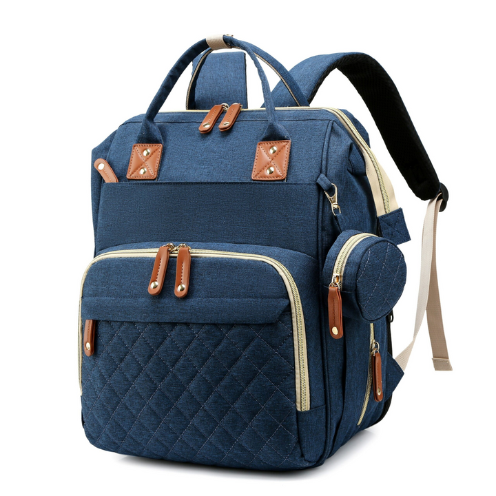 2-in-1-Baby-Wickelrucksack | Eingebautes Wickelbett | Karnz