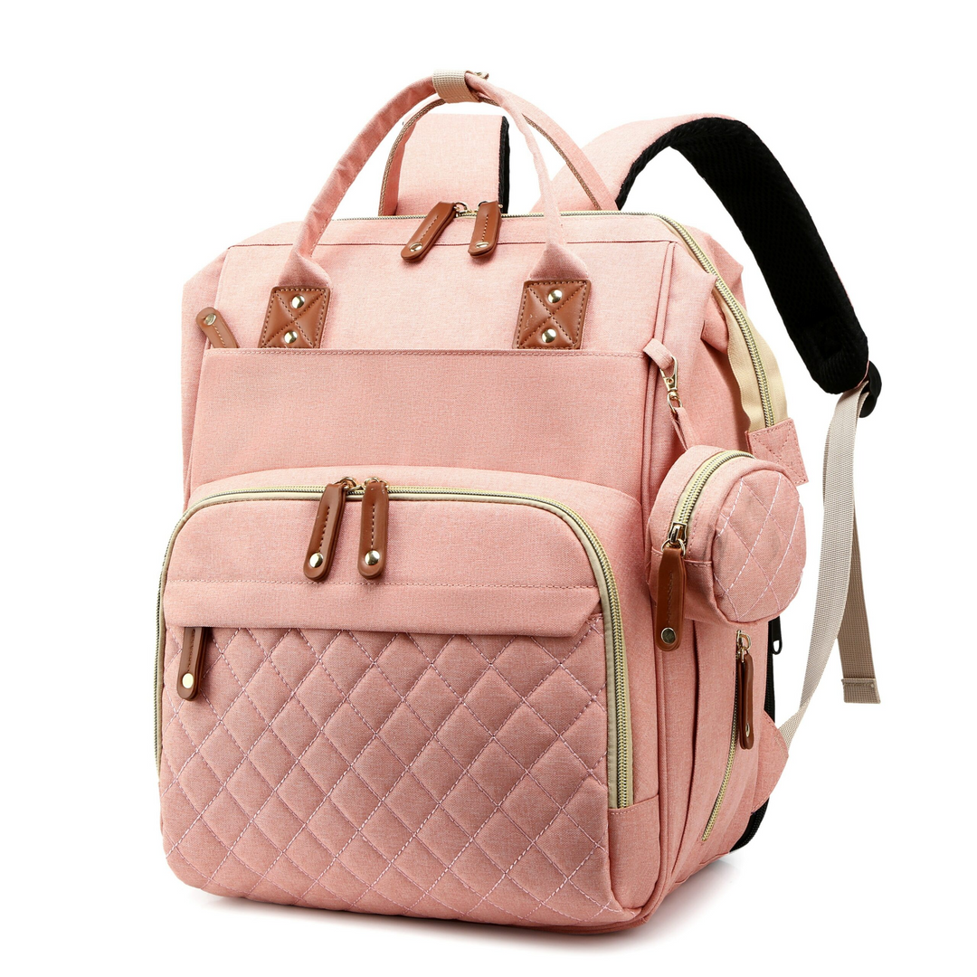 2-in-1-Baby-Wickelrucksack | Eingebautes Wickelbett | Karnz