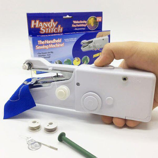 Tragbare Mini Handnähmaschine | Schnell und Einfach Nähen | Karnz