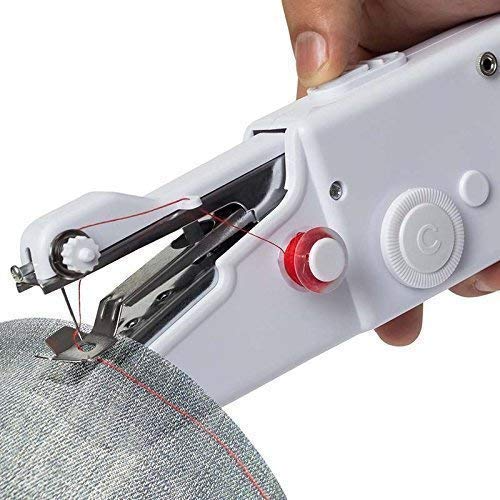 Tragbare Mini Handnähmaschine | Schnell und Einfach Nähen | Karnz