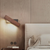 Nordic Schwenk-LED-Wandleuchte | Minimalistisches Holzdesign | Karnz