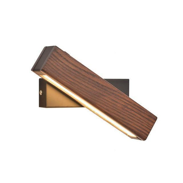 Nordic Schwenk-LED-Wandleuchte | Minimalistisches Holzdesign | Karnz