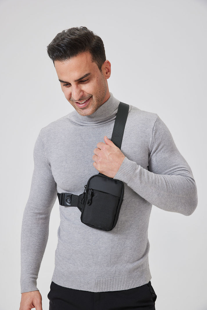 UrbanGuard Sling Bag | Kompakt, Sicher, Wasserdicht | Karnz