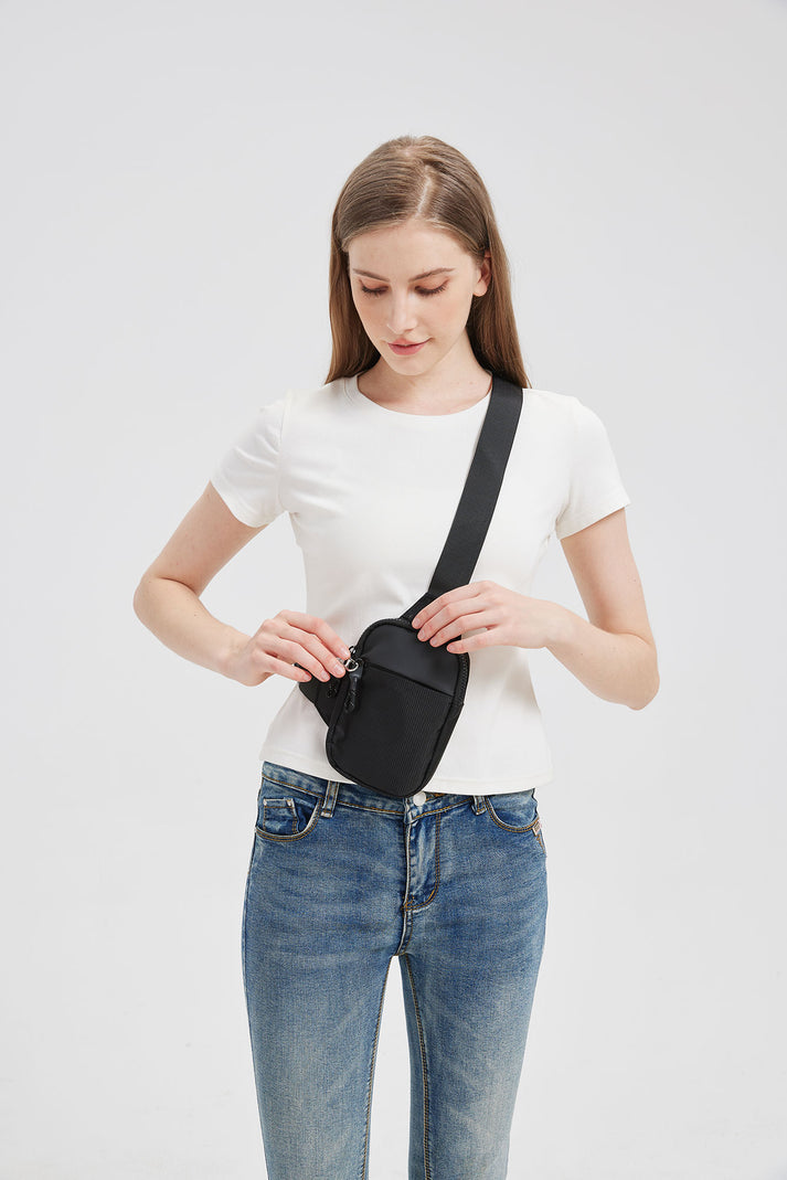 UrbanGuard Sling Bag | Kompakt, Sicher, Wasserdicht | Karnz