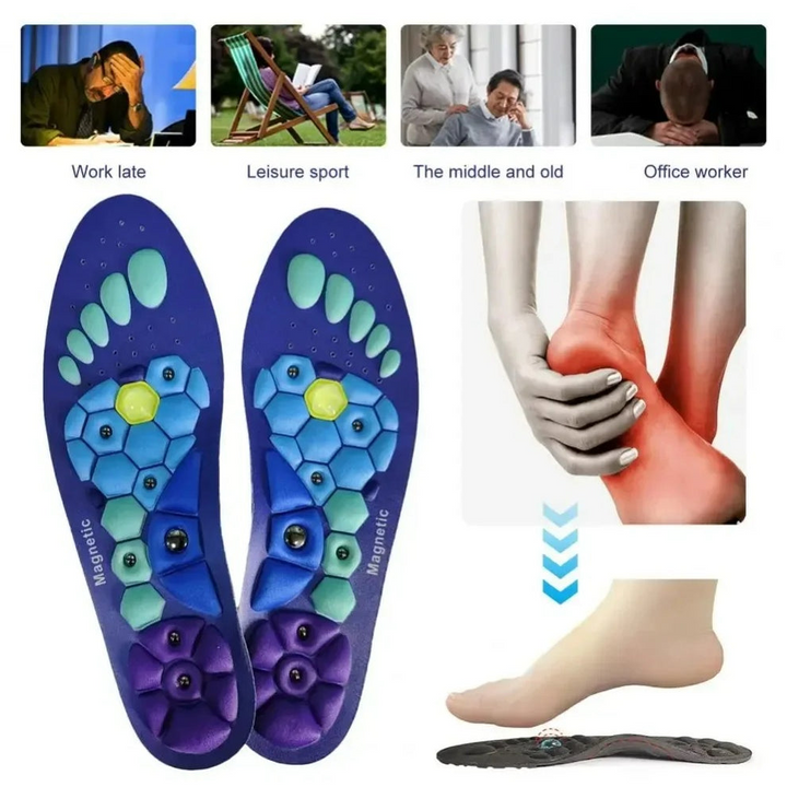 Magnetische Therapie-Fußpolster | Verbesserte Durchblutung und reduzierte Ermüdung | Karnz