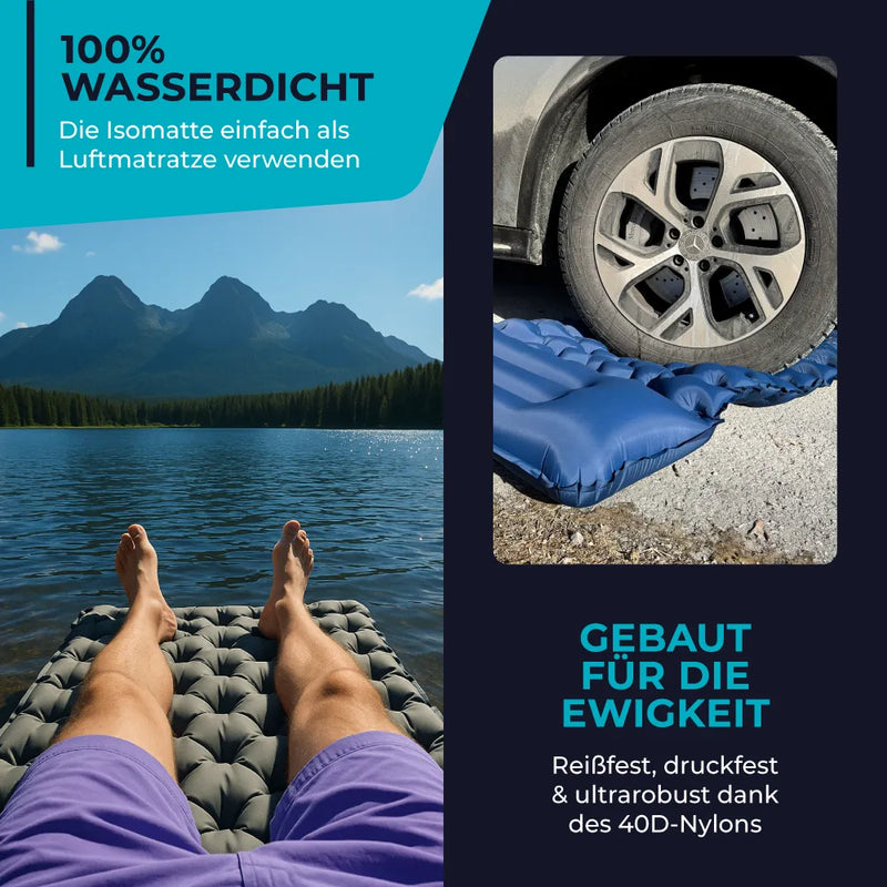 Ultra-leicht Schlafmatte | Einfache, bequeme, stressfreie Einrichtung | Karnz