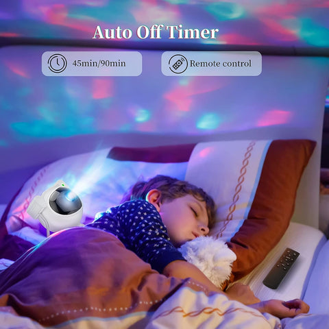 Sternenhimmel Astronaut | LED Galaxy Projektor Nachtlicht für Schlafzimmer & Kinder | Karnz