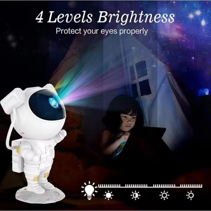 Sternenhimmel Astronaut | LED Galaxy Projektor Nachtlicht für Schlafzimmer & Kinder | Karnz