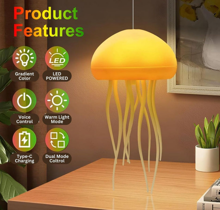 Tanzende Qualle Lampe | Lindert sofort Stress und Angst | Karnz