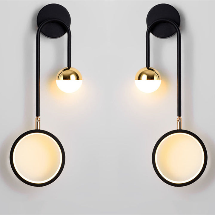 Nordische drehbare LED Wandleuchte für modernes Interieur | Karnz