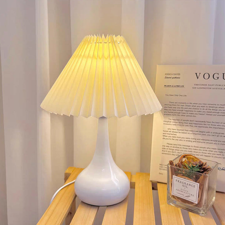 Nordic Faltlampe mit LED-Licht – Moderne dekorative Tischlampe für Wohn- und Schlafzimmer | Karnz