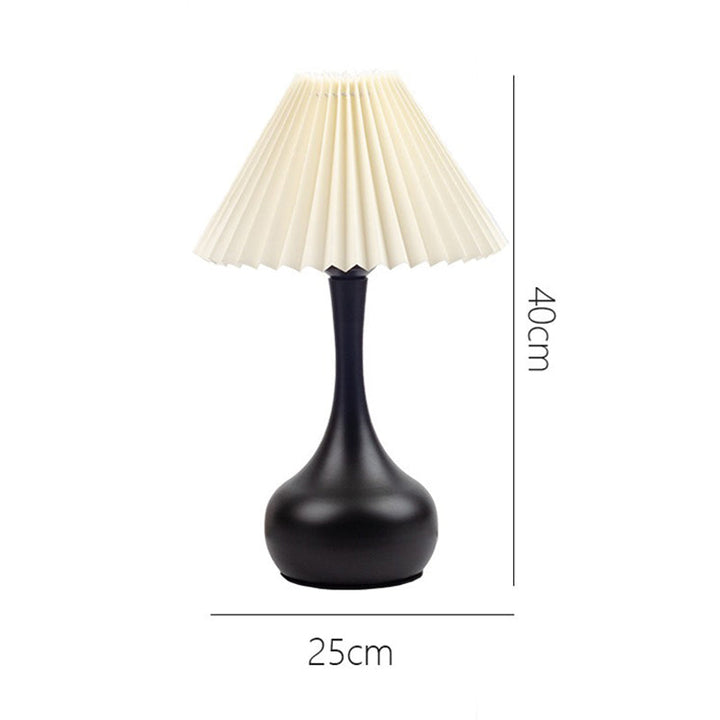 Nordic Faltlampe mit LED-Licht – Moderne dekorative Tischlampe für Wohn- und Schlafzimmer | Karnz