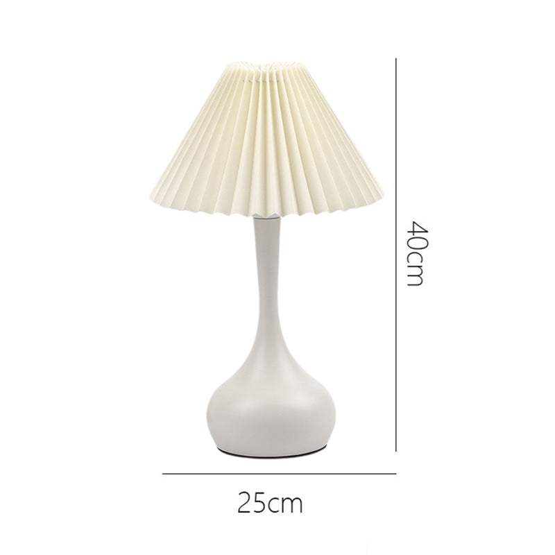 Nordic Faltlampe mit LED-Licht – Moderne dekorative Tischlampe für Wohn- und Schlafzimmer | Karnz