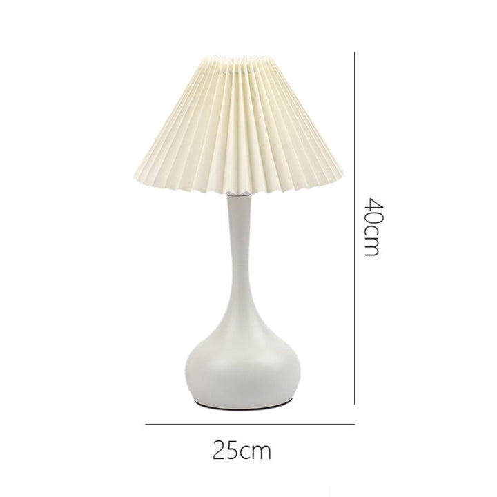 Nordic Faltlampe mit LED-Licht – Moderne dekorative Tischlampe für Wohn- und Schlafzimmer | Karnz