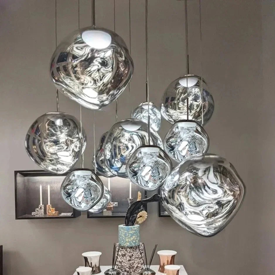 Glisvara Glas-Pendelleuchte | Modernes Design | Verschiedene Farben | Perfekt für Ihr Zuhause