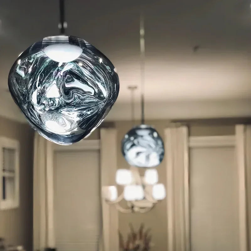 Glisvara Glas-Pendelleuchte | Modernes Design | Verschiedene Farben | Perfekt für Ihr Zuhause