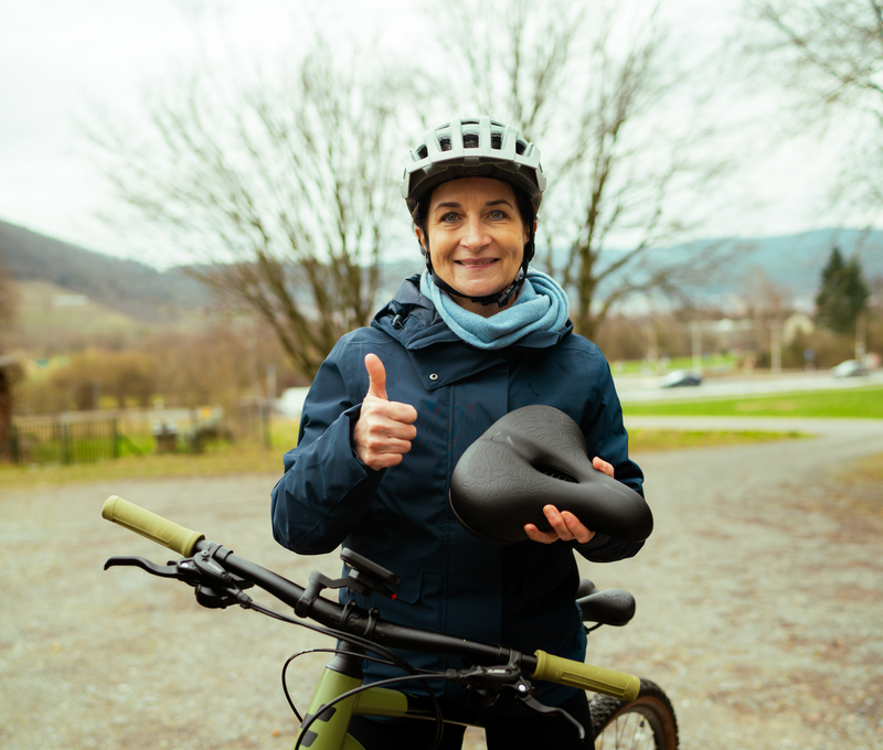 Ergonomischer Fahrradsattel | Nie wieder Rücken- und Gesäßschmerzen | Karnz