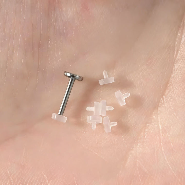 Titan-Piercingstab mit Innengewinde