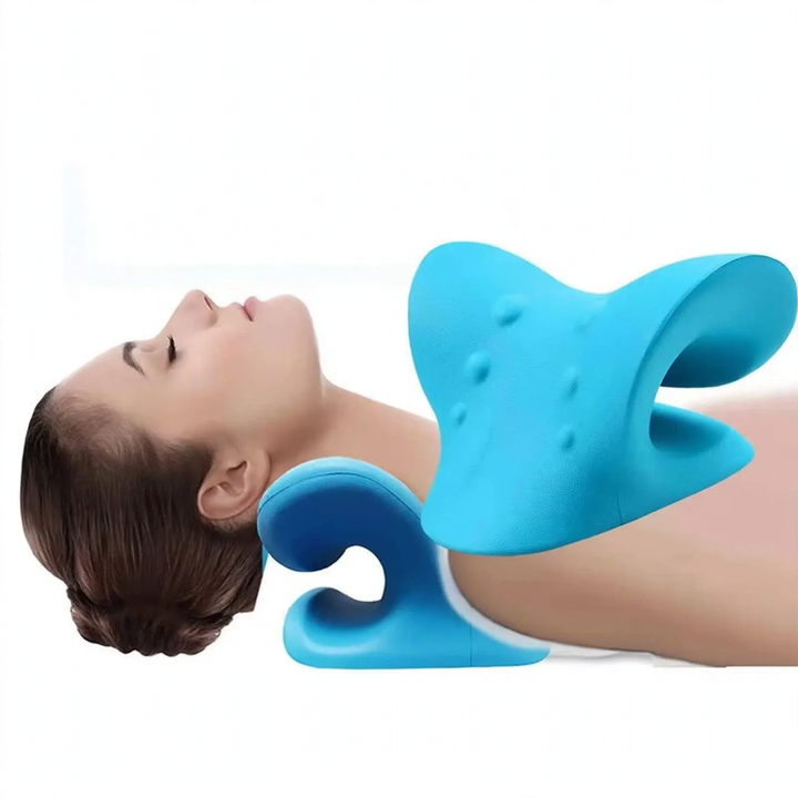 Nackenmassagekissen mit mechanischer Druckpunktmassage