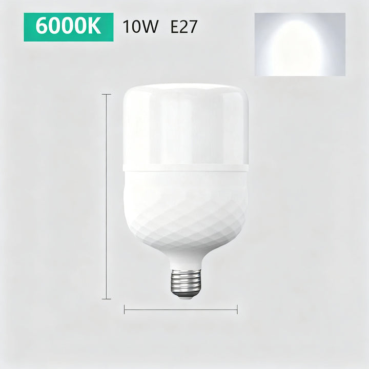 LED-Glühbirne E27, energiesparend, Weiß
