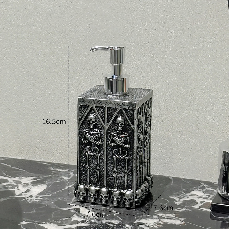 Totenkopf-Seifenspender mit Pumpverschluss
