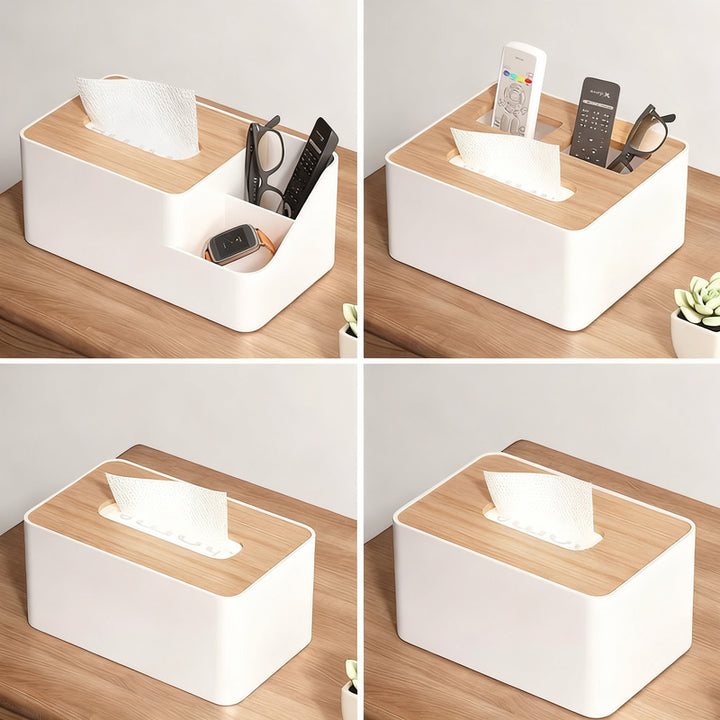 Taschentuchbox mit Aufbewahrungsfunktion