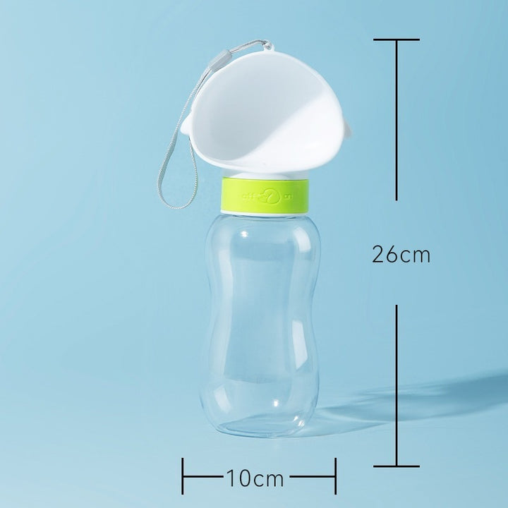 Tragbare Wasserflasche für Hunde und Katzen