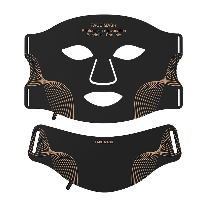 LED-Rotlicht-Gesichtsmaske