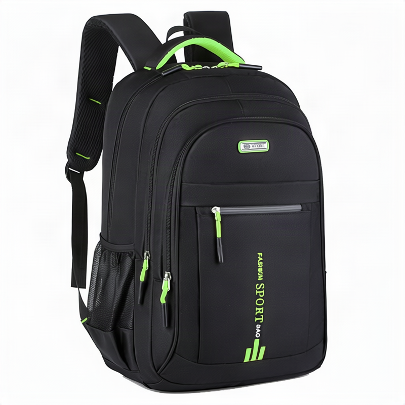Nylon-Rucksack, 36–55 L, atmungsaktiv
