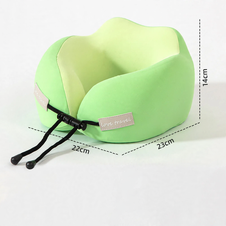 Memory-Foam-Nackenkissen für Reisen und Alltag