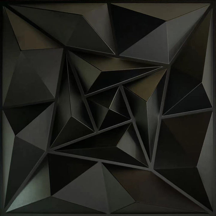 PVC-Wandpaneele, 3D-Struktur, 30×30 cm
