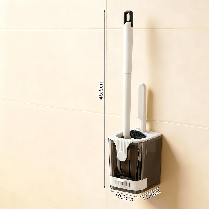 Toilettenbürste mit Halter, wandmontierbar