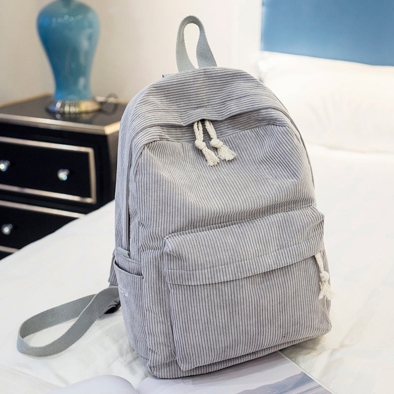 Cordstoff-Rucksack, 20–35 L, wärmend
