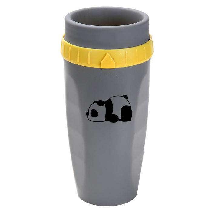 Tragbarer Trinkbecher mit Strohhalm, 300 ml