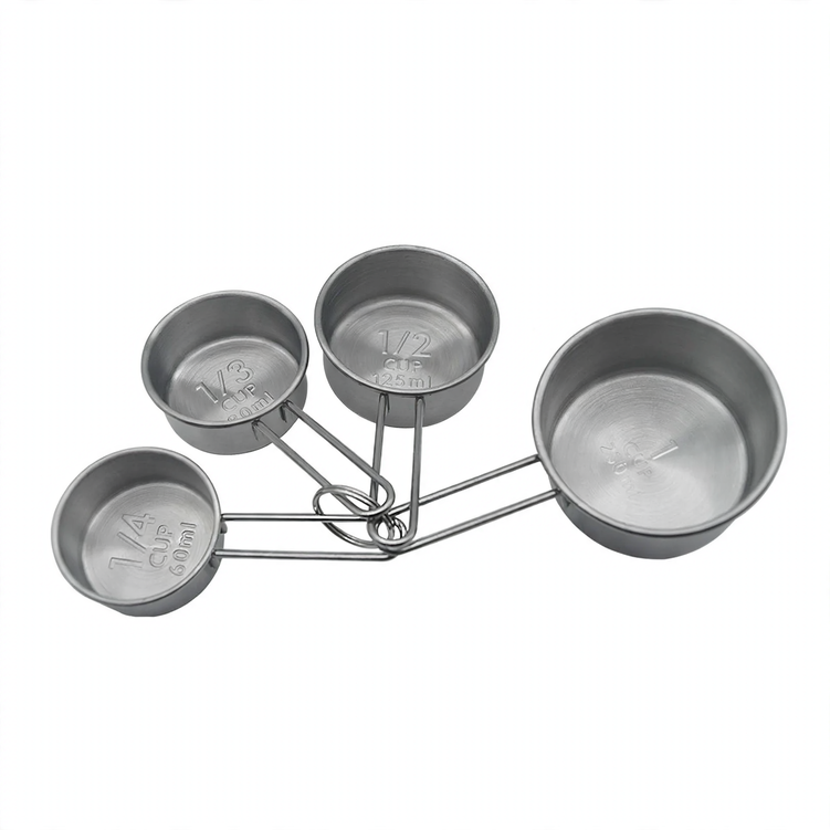 Edelstahl-Messlöffel-Set, 4-teilig