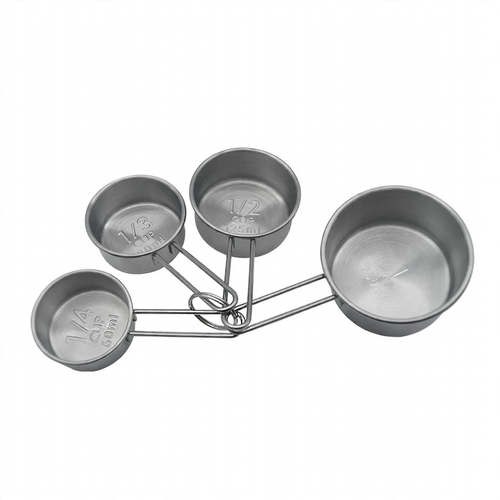 Edelstahl-Messlöffel-Set, 4-teilig