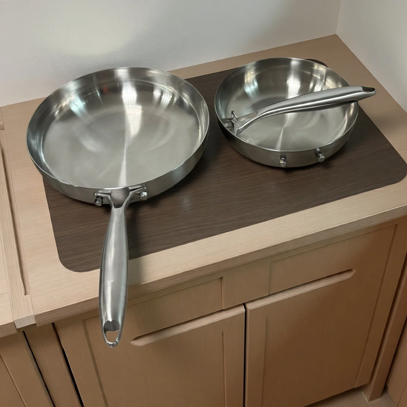 Bratpfanne, Titan-Aluminium, antihaftbeschichtet