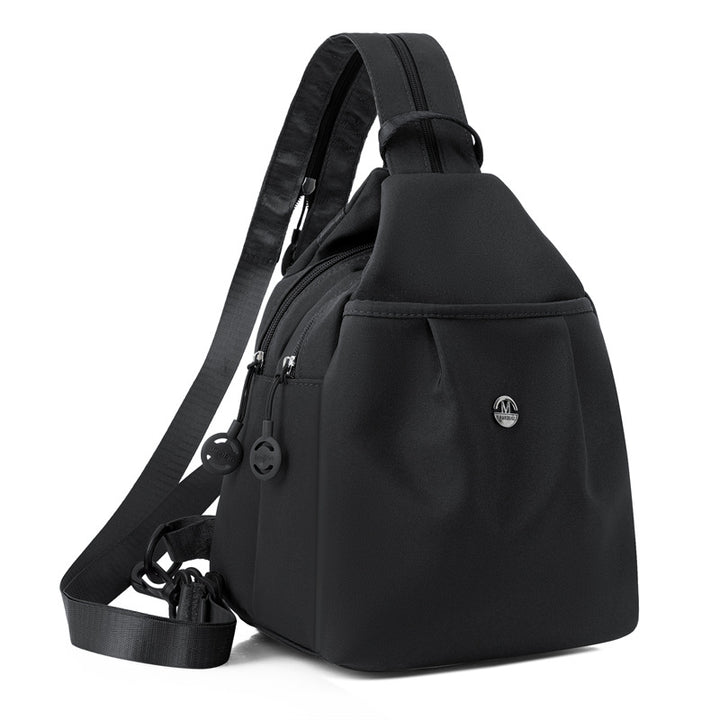 Kompakter Rucksack aus Oxford-Gewebe, vielseitig nutzbar