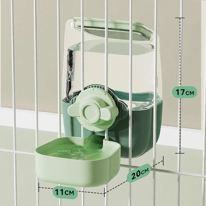 Hängende Wasser- und Futternäpfe für Haustiere